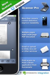 Scanner Pro (scan multipage documents, upload to dropbox and Evernote) v3.1 .ipa
