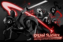 Draw Slasher: Dark Ninja vs Pirate Monkey Zombies v1.5.ipa