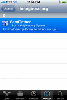 SemiTether - полупривязанный джейлбрейк для iOS 5
