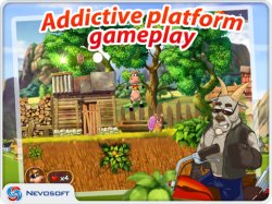 Supercow: funny farm arcade platformer HD v1.1.ipa [RUS]