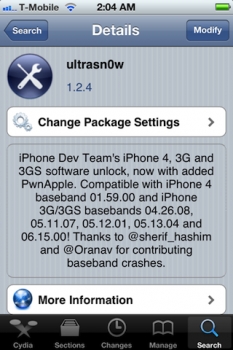 Вышел UltraSn0w v1.2.4 для iOS 5